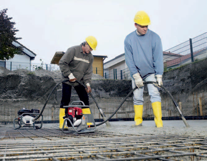 Укладка бетона без вибрации считается некачественной