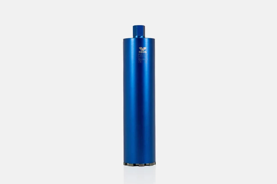 Коронка алмазная KEOS ПРО ЛАЗЕР (PRO Lazer) 1 1/4" 122х450 (Лазерная сварка) (DCL122.450)