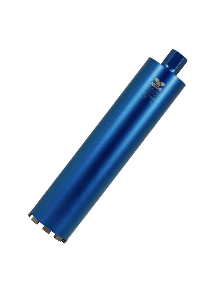 Коронка алмазная KEOS ПРО ЛАЗЕР (PRO Lazer) 1 1/4" 112Х450 (Лазерная сварка) (DCL112.450)