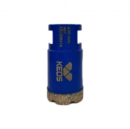 Коронка алмазная по керамограниту KEOS ПРО (PRO) 30мм M14 (DC30M14)