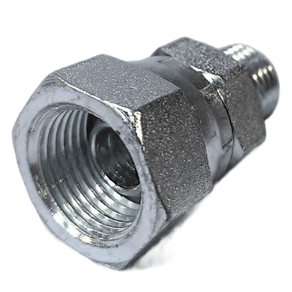 Соединитель (переходник) для шлангов 3/8"F (накидная гайка) х 1/4"M