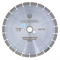 Алмазный сегментный диск по бетону 300*12*25,4 Kronger Beton 